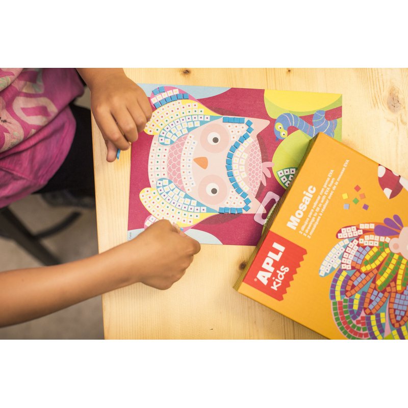 Zestaw artystyczny Apli Kids mozaika - Zwierzęta