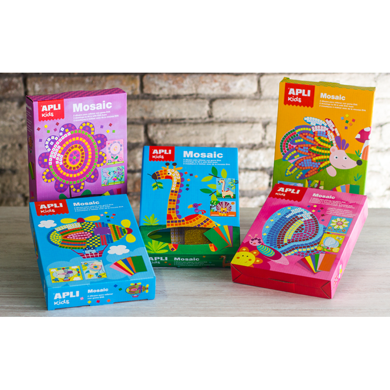 Zestaw artystyczny Apli Kids mozaika - Zwierzęta