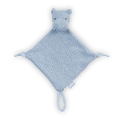 Jollein - Baby & Kids - Jollein - przytulanka dou dou z zawieszką na smoczek Hippo Blue