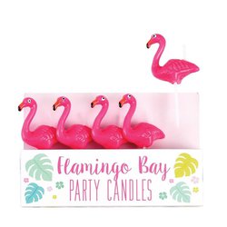 Świeczki na tort 5 szt., Flamingo Bay, Rex London