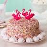 Świeczki na tort 5 szt., Flamingo Bay, Rex London