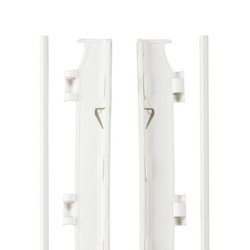 Baby Dan - Uchwyt montażowy do ściany do bramek FLEX M, L, XL, XXL, biały