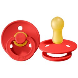 BIBS STRAWBERRY S Smoczek Uspokajający kauczuk Hevea