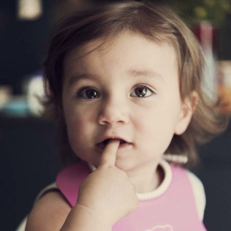 BABYBJORN - śliniak - różowy