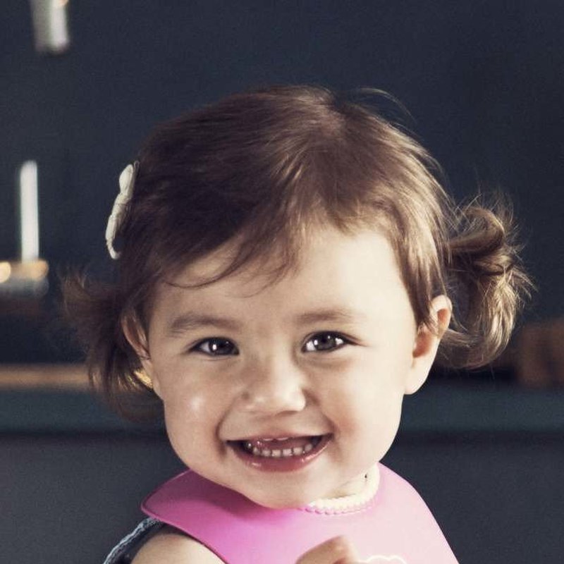 BABYBJORN - śliniak - różowy