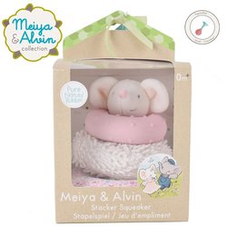 Meiya and Alvin - Meiya & Alvin - Meiya Mouse Stacker with Squicker and Teethers