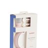 BABYBJORN - zestaw do karmienia - Powder Pink
