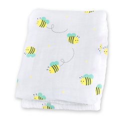 Lulujo Kocyk Muślinowy Pszczółki