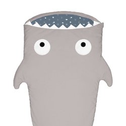 Baby Bites Śpiworek letni Shark (2-6 lat) Stone/Blue BABY BITES