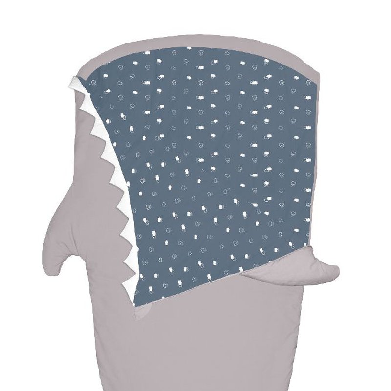 Baby Bites Śpiworek letni Shark (2-6 lat) Stone/Blue BABY BITES