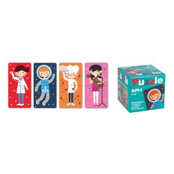 Puzzle dwuczęściowe Apli Kids - Zawody 3+