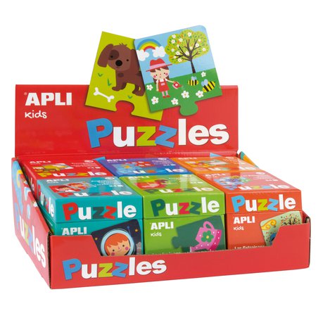 Puzzle dwuczęściowe Apli Kids - Zawody 3+