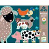 Djeco - Puzzle kart. gigant "HONORE I PRZYJACIELE" DJ07112 Djeco - Puzzle kart. gigant "HONORE I PRZYJACIELE" DJ07112
