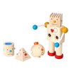 Drewniany robot - zestaw konstrukcyjny, Plan Toys Drewniany robot - zestaw konstrukcyjny, Plan Toys