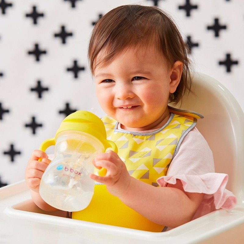 Bidon ze słomką, 240 ml, kobaltowy, b.box