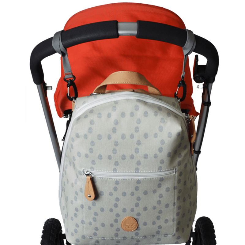 Plecak dla mamy Hartland ze skóry ekologicznej, PacaPod