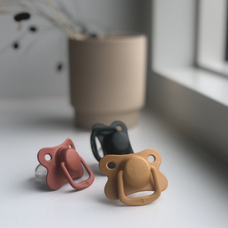 Filibabba Smoczki 2 szt. 6m+ Dark Green FILIBABBA