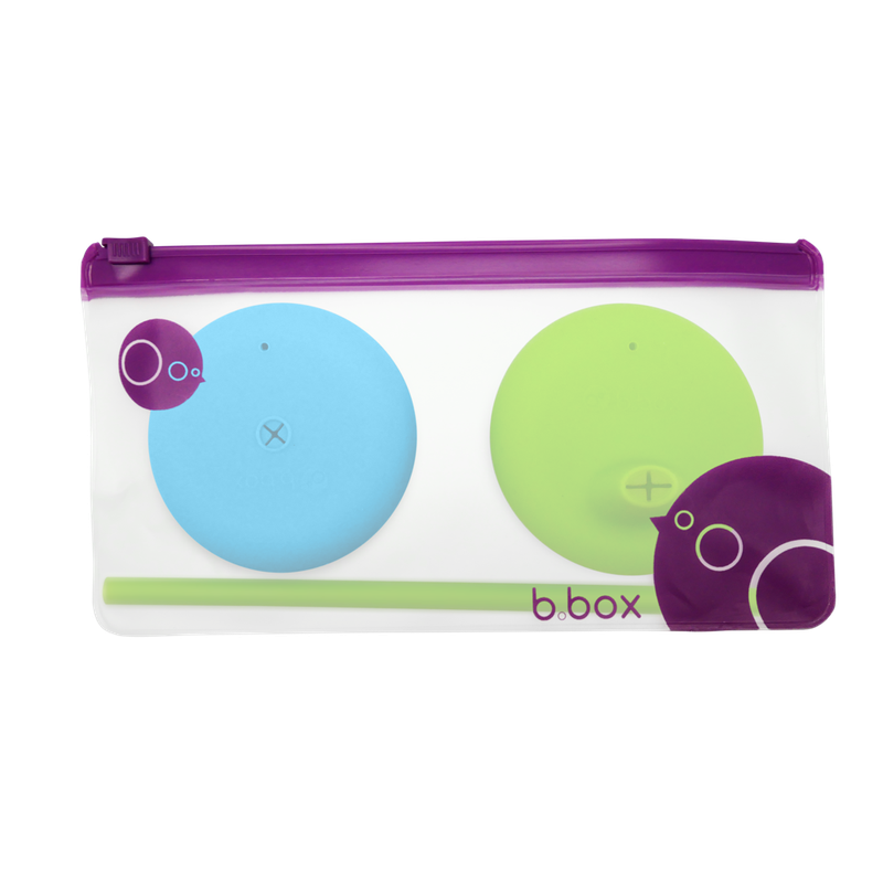 Nakładki silikonowe na szklankę, Ocean Breeze, b.box