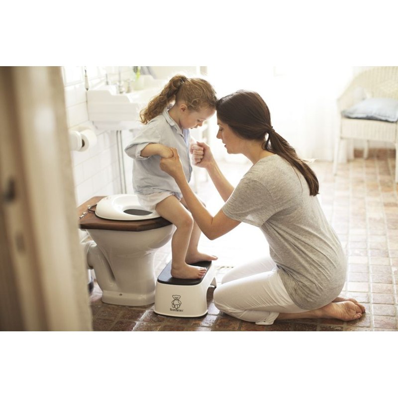 BABYBJORN - nakładka na deskę sedesową Biały/Szary