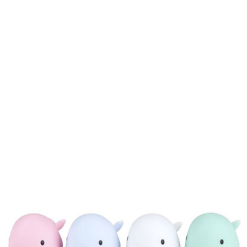 Flow Amsterdam - Lampka Nocna LED, Wieloryb Moby Mini, Biały