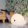 Flow Amsterdam - Lampka Nocna LED, Wieloryb Moby Mini, Biały