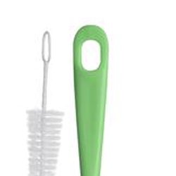 BABYONO - 720 Szczotka do butelek i smoczków z gąbką i mini szczoteczką