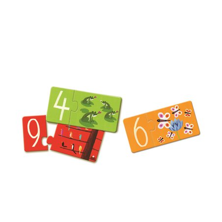 Djeco - Puzzle łączenie liczb i liter DJ08151