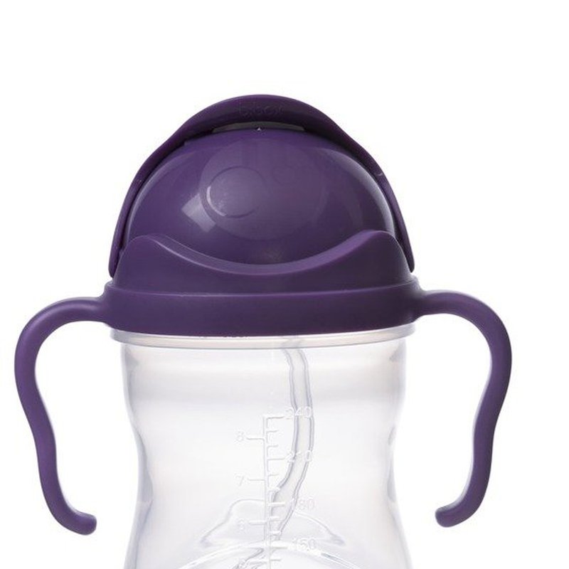 Bidon ze słomką 240 ml, winogronowy, b.box