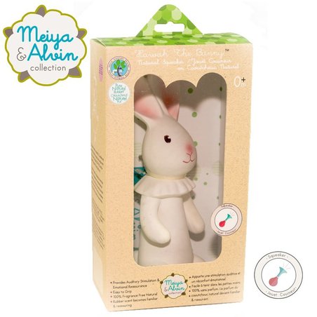 Meiya and Alvin - Meiya & Alvin - Havah Bunny Organic Rubber Squeaker
