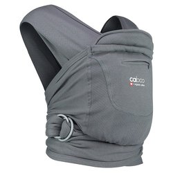 CLOSE CABOO - Caboo, Chustonosidło z bawełny organicznej, Pewter