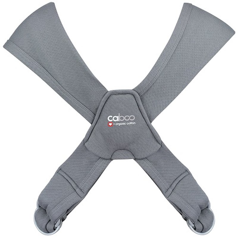 CLOSE CABOO - Caboo, Chustonosidło z bawełny organicznej, Pewter