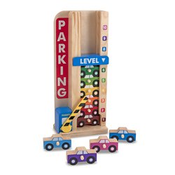 Melissa&Doug® - Wieża parkingowa – Garaż z autkami