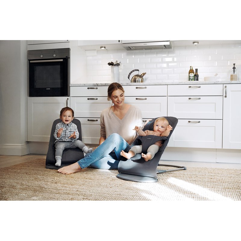 BABYBJORN - leżaczek BLISS MESH - Antracytowy