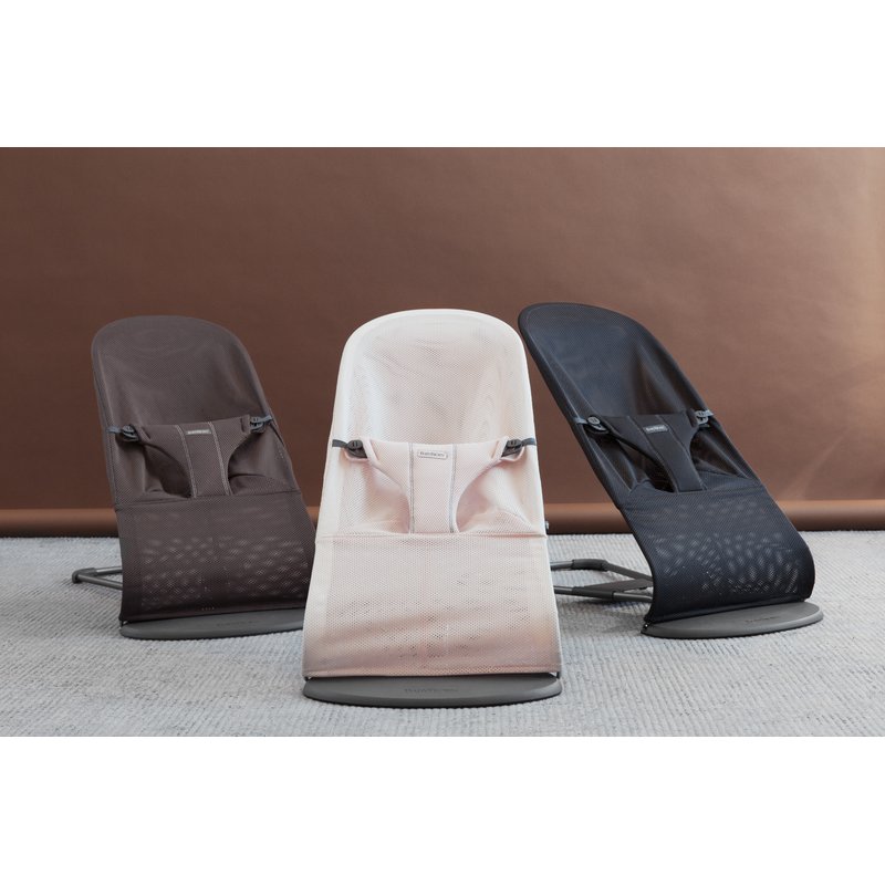 BABYBJORN - leżaczek BLISS MESH - Antracytowy