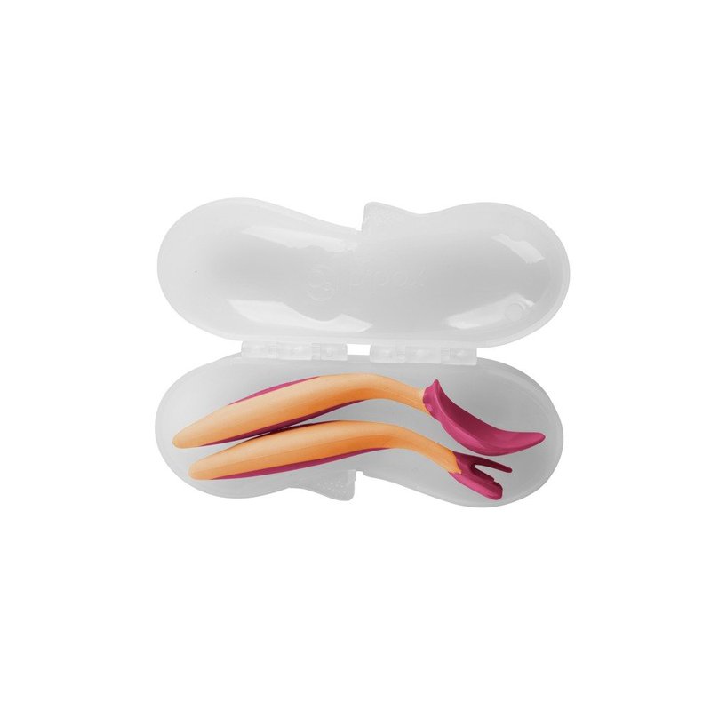 Pierwsze sztućce dla niemowląt, Strawberry Shake, b.box