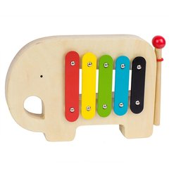 Petit Collage Cymbałki Drewniane Słoń