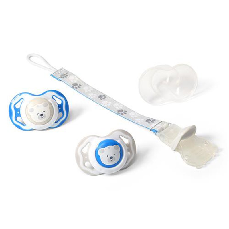 BABYONO - 712 Tasiemka do smoczka z klipsem