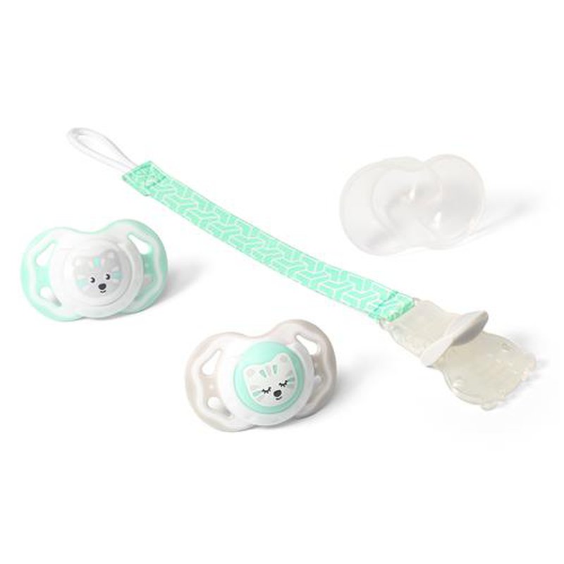 BABYONO - 712 Tasiemka do smoczka z klipsem