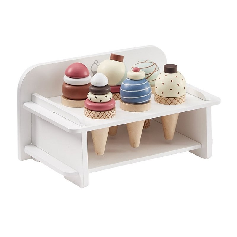 Kids Concept Bistro Zestaw Lodów Drewniany
