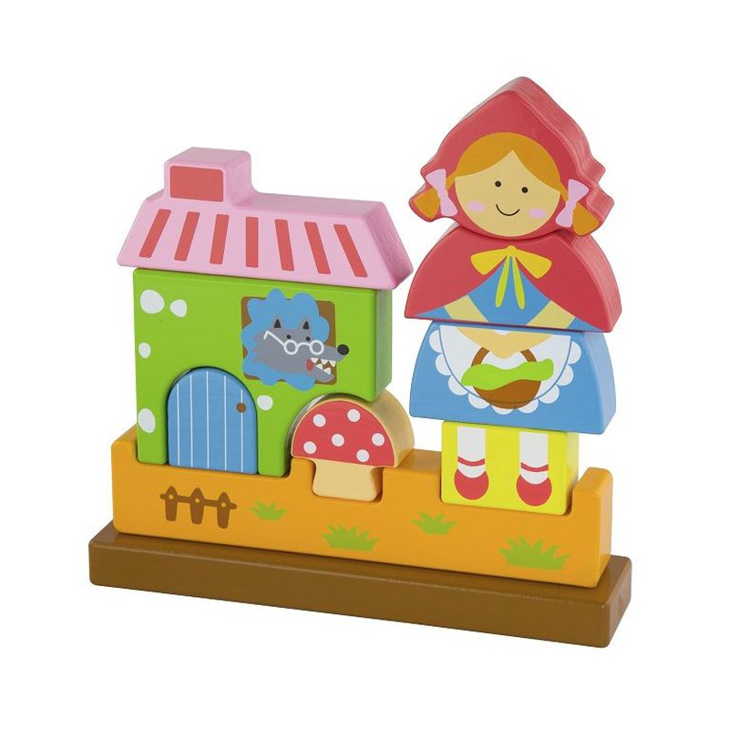 Viga - Klocki magnetyczne Czerwony kapturek