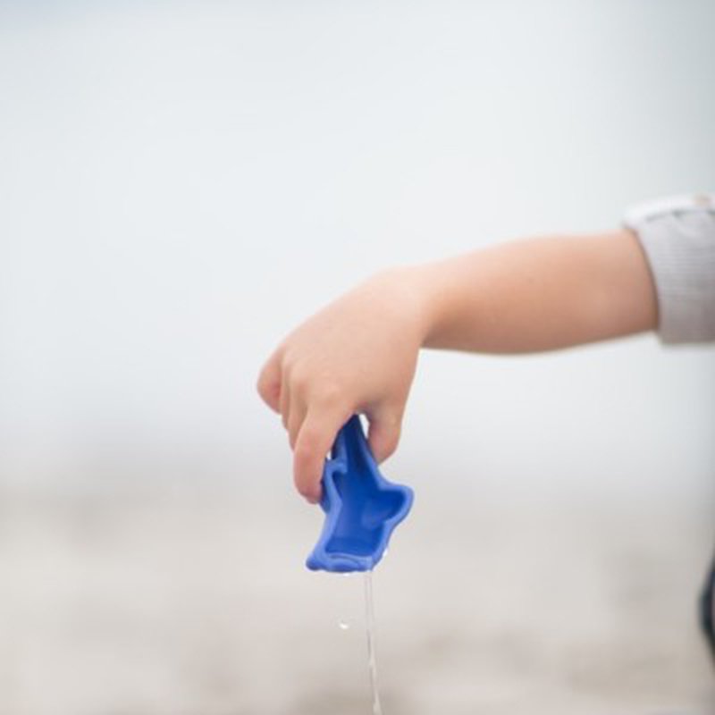 Funkit world - Składane wiaderko do wody i piasku Scrunch Bucket - Lila