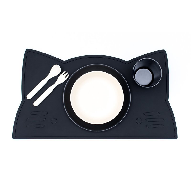 Silikonowa podkładka Kotek We Might Be Tiny - Pure Black