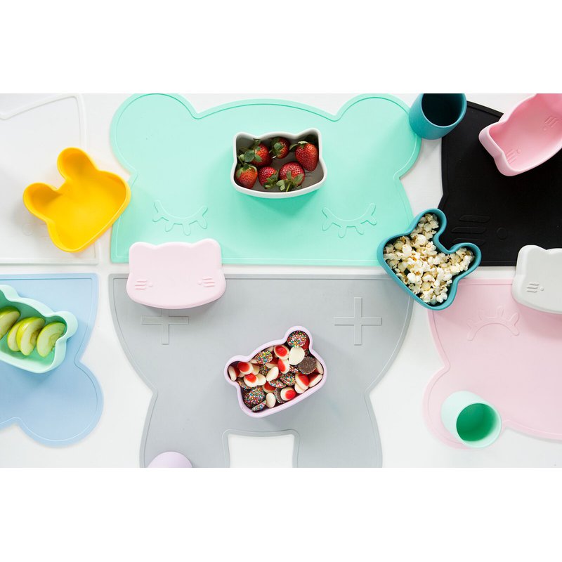 Silikonowa podkładka Kotek We Might Be Tiny - Pure Black