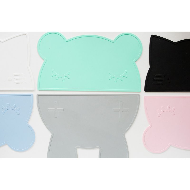 Silikonowa podkładka Kotek We Might Be Tiny - Pure Black