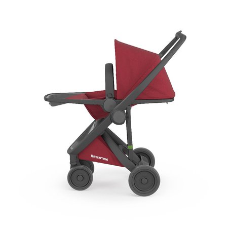 Wózek Greentom Reversible black - cherry GREENTOM Wózek Greentom Reversible black - cherry GREENTOM