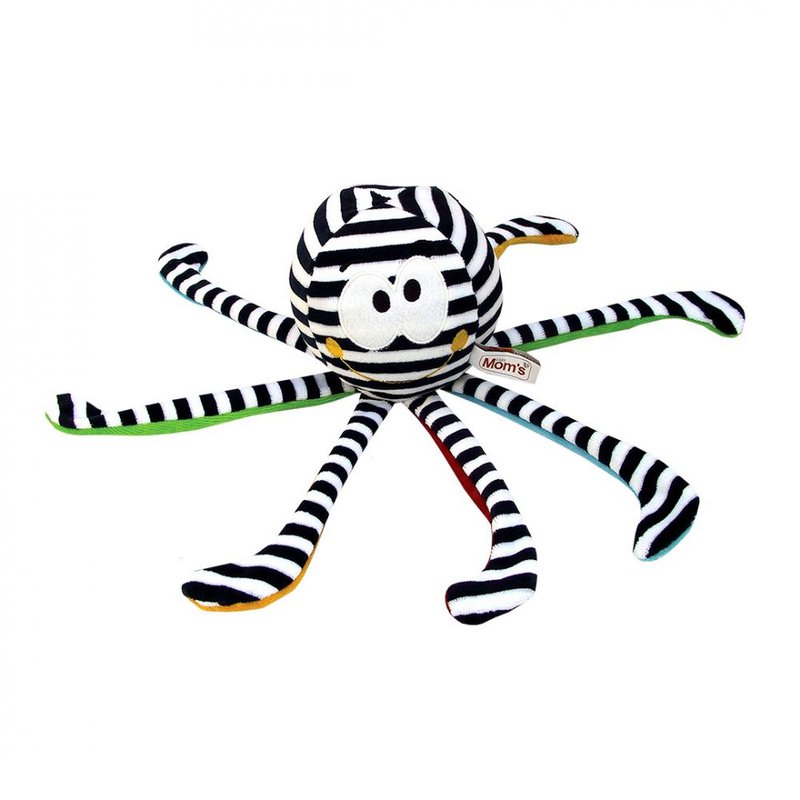 Mom'sCare - Ośmiornica czarno-biała z dźwiękami prenatalnymi