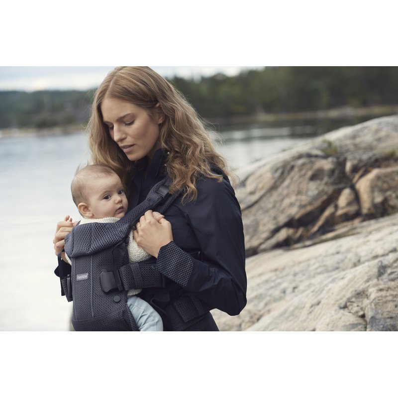 BABYBJORN ONE AIR - nosidełko, Antracyt