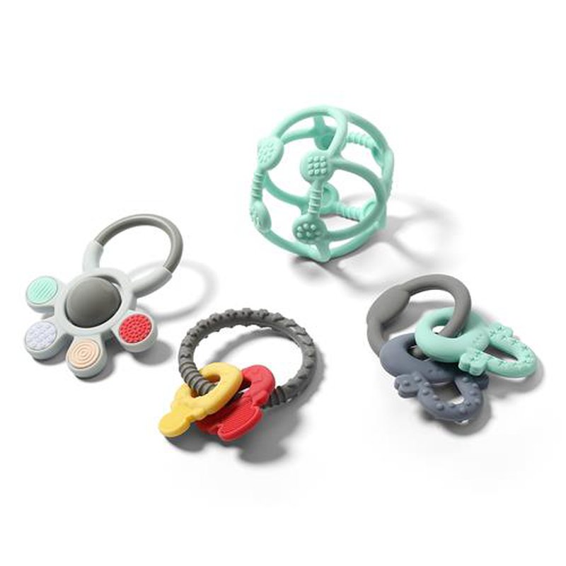 BABYONO - 488 ORTHO - gryzak z grzechotką