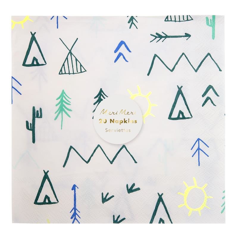 Meri Meri - Serwetki Tipi Las