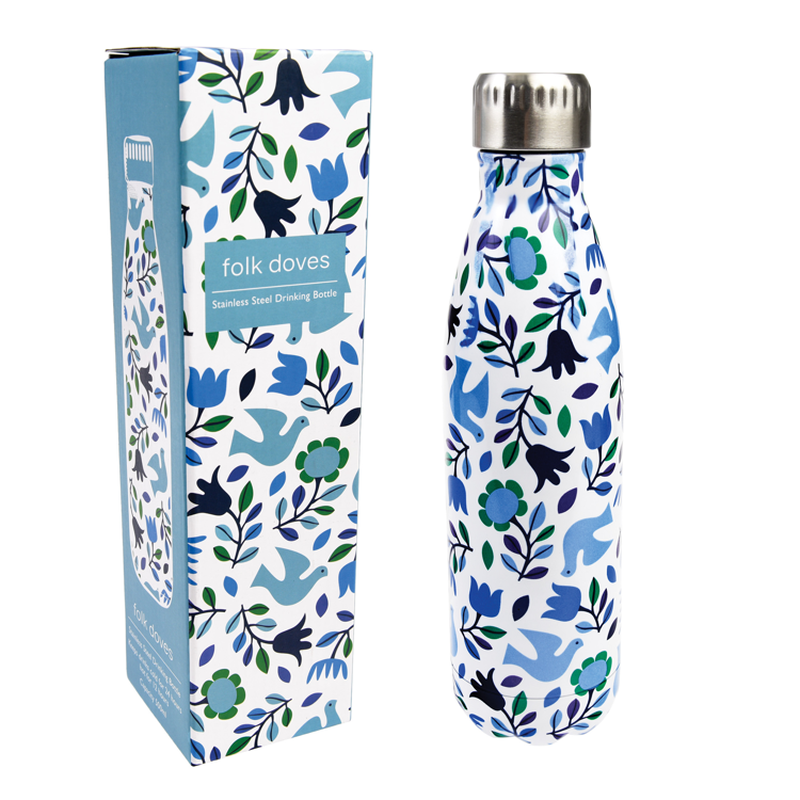 Termobutelka stalowa 500 ml, Folk, Rex London